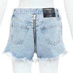 Blue Denim Alexander Wang Shorts