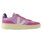 Pink Leather Veja Sneakers