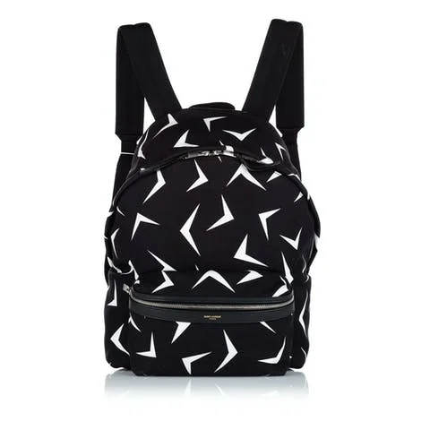 Black Canvas Saint Laurent Backpack