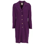 Purple Wool Karl Lagerfeld Dress