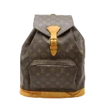 Brown Canvas Louis Vuitton Montsouris