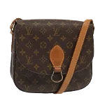 Brown Canvas Louis Vuitton Saint Cloud