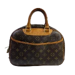 Brown Canvas Louis Vuitton Trouville