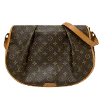 Brown Canvas Louis Vuitton Menilmontant