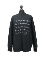 Black Cotton Stella McCartney Sweatshirt