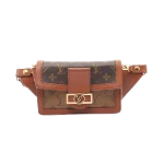 Brown Canvas Louis Vuitton Dauphine