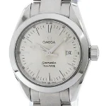 Silver Stainless Steel Omega Watch