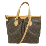 Brown Canvas Louis Vuitton Palermo