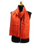 Orange Silk Bvlgari Scarf