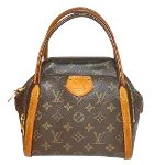 Brown Canvas Louis Vuitton Marais