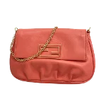 Pink Leather Fendi Crossbody Bag