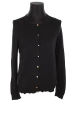 Black Cotton Ralph Lauren Cardigan