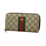 Brown Plastic Gucci Wallet