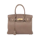 Beige Leather Hermès Birkin