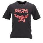 Black Cotton MCM Top