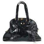 Black Leather Yves Saint Laurent Handbag