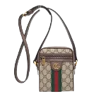 Brown Canvas Gucci Ophidia