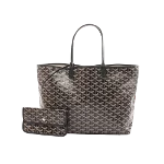 Black Canvas Goyard Tote