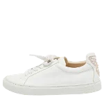 White Leather Sophia Webster Sneakers