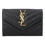 Black Leather Yves Saint Laurent Wallet