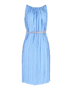 Blue Polyester Nina Ricci Dress