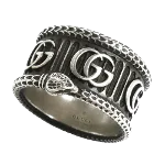 Silver Silver Gucci Ring