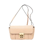 Beige Leather Chloé Crossbody Bag