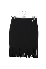 Black Polyester Blumarine Skirt