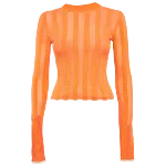 Orange Knit Loewe Top