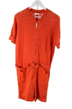 Orange Cotton Maison Ullens Dress
