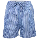 Blue Cotton Loewe Shorts