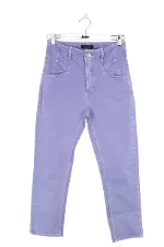 Purple Cotton Isabel Marant Jeans