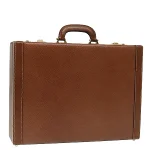 Brown Leather Loewe Briefcase