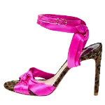 Pink Satin Sophia Webster Sandals