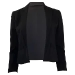 Black Wool Theory Blazer