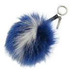 Blue Fabric Fendi Charm