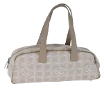 Beige Nylon Chanel Handbag