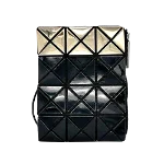 Black Plastic Issey Miyake Crossbody Bag