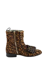 Brown Faux Fur Heimstone Boots