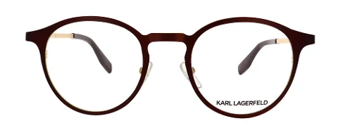 White Metal Karl Lagerfeld Sunglasses