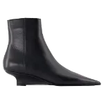 Black Leather Totême Boot