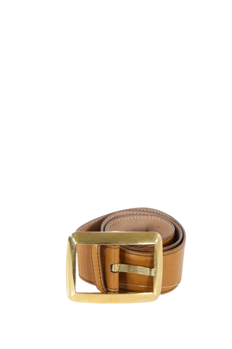 Brown Leather Dolce & Gabbana Belt