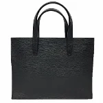 Black Leather Loewe Tote