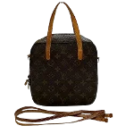 Brown Canvas Louis Vuitton Spontini