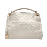 White Leather Louis Vuitton Artsy