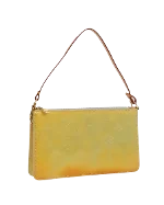 Yellow Leather Louis Vuitton Lexington Pochette