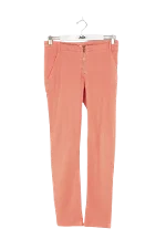 Pink Fabric Ba&sh Pants