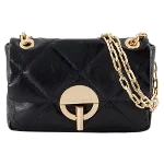 Black Leather Vanessa Bruno Shoulder Bag