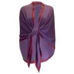 Purple Canvas Loro Piana Scarf