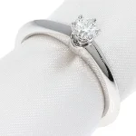 Silver Platinum Tiffany & Co. Ring